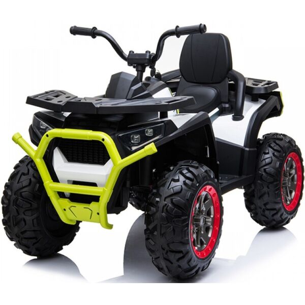 

Квадроцикл электромобиль Car4Kids XMX607 с EVA колесами и MP3 + 2 мотора по 35 Вт Салатовый/Черный
