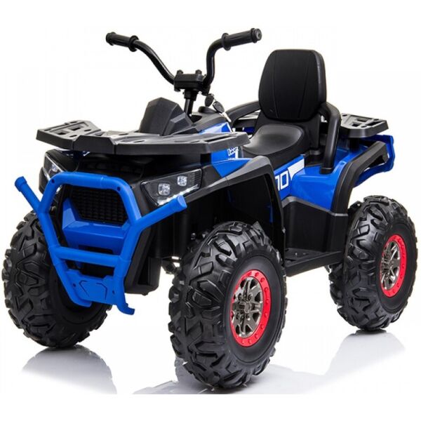 

Квадроцикл электромобиль Car4Kids XMX607 с EVA колесами и MP3 + 2 мотора по 35 Вт Синий/Черный