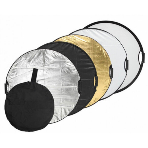 

Отражатель Dslrkit 5 в 1 круглый 80 см с ручками (dslrkit-80handle)