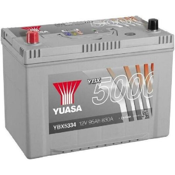 

Yuasa 95 Ah/12V Silver High Performance Battery Japan (1) (YBX5334)