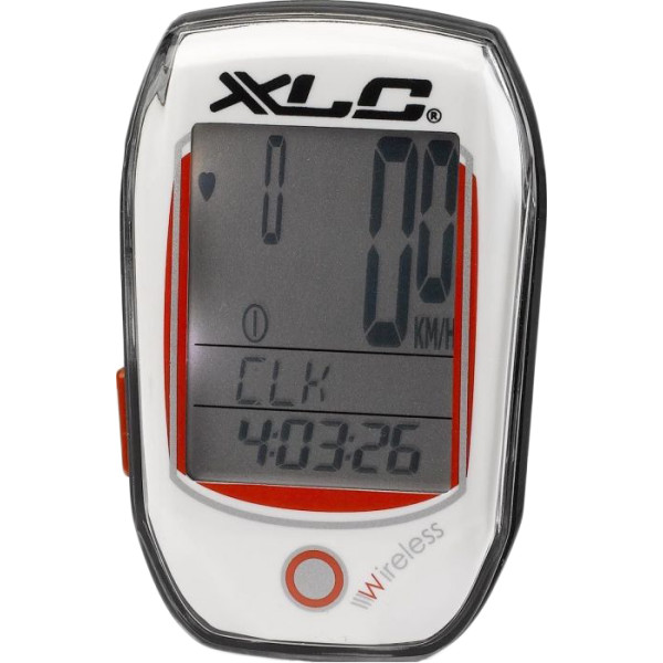 

Велокомпьютер XLC BV-W03, 25 функций, белый (2502706600)