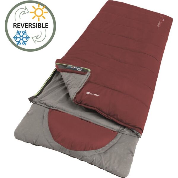 

Спальный мешок Outwell Contour Lux Reversible/-3°C Red Left (230367)