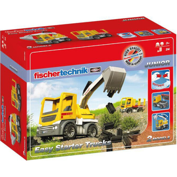 

Конструктор Fischertechnik Junior Easy Starter Грузовики (FT-554194)