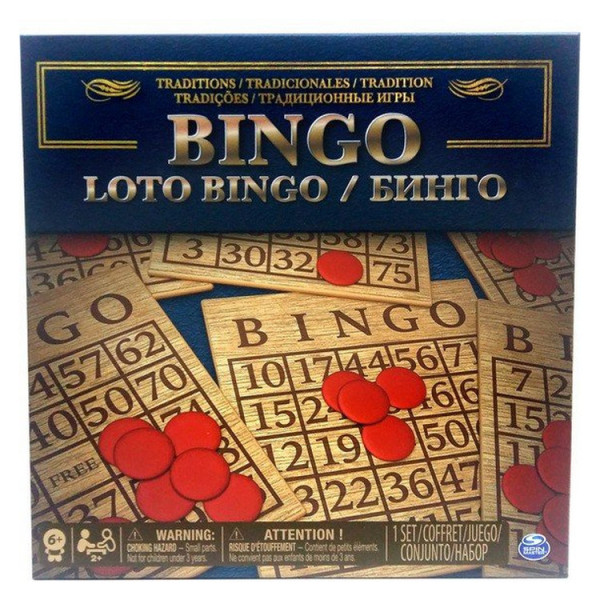 

Развлекательная игра Spin Master Бинго (SM98375/6038108)