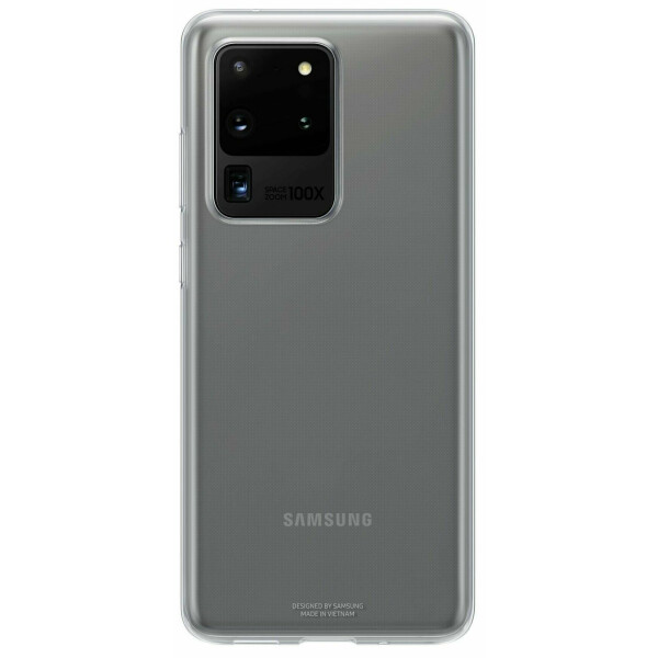

Чехол Samsung Clear Cover Transparent для Galaxy S20 Ultra (EF-QG988TTEGRU)