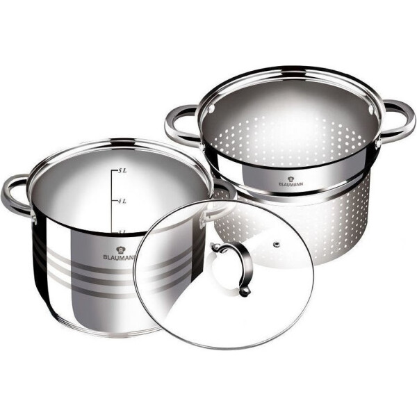 

Набор посуды из нержавеющей стали Blaumann Gourmet Line BL-3132 на 3 предмета