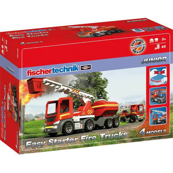 

Конструктор Fischertechnik Junior Easy Starter Пожарные машины (FT-554193)