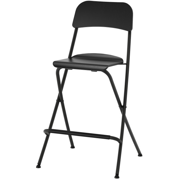 

IKEA FRANKLIN 63 см складной черный (504.064.65)
