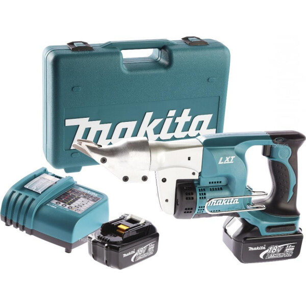 

Аккумуляторные ножницы по металлу Makita DJS 130 RFE (DJS130RFE)