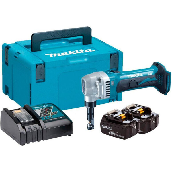 

Аккумуляторные ножницы по металлу Makita DJN 161 RFJ (DJN161RFJ)