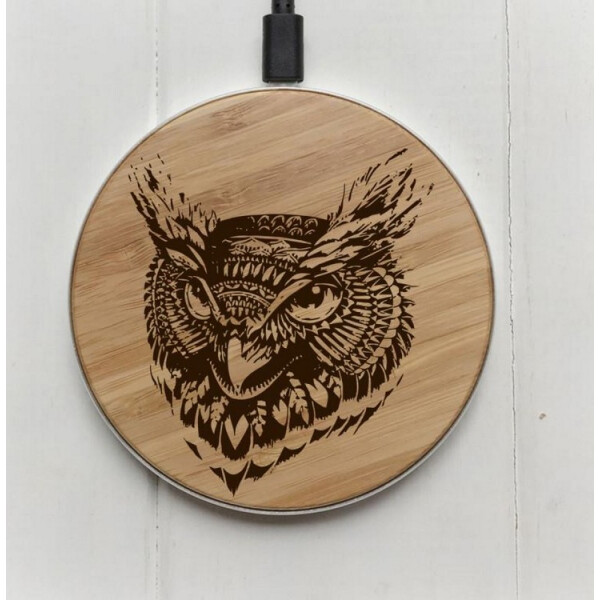 

SkinWood White Fast Charge owl