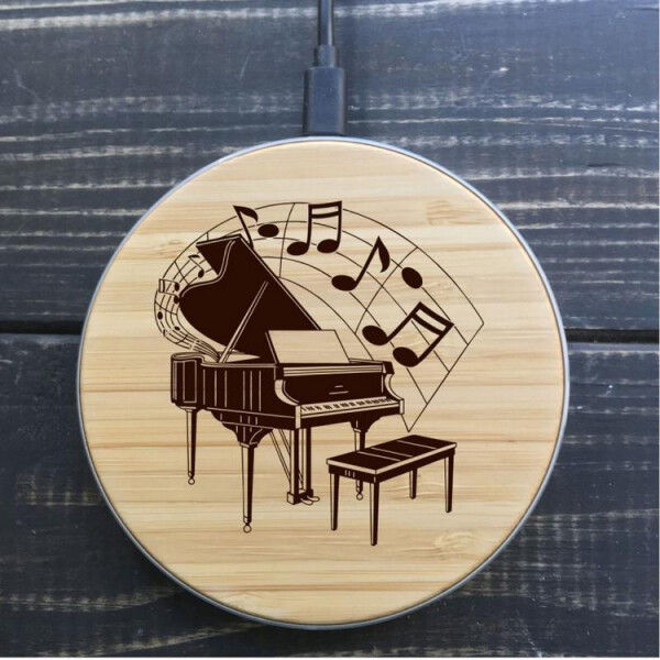 

SkinWood White Fast Charge Piano