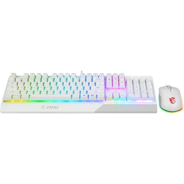 

Клавиатура + Мышь MSI Vigor GK30 Combo White UA (S11-04UA302-CLA)