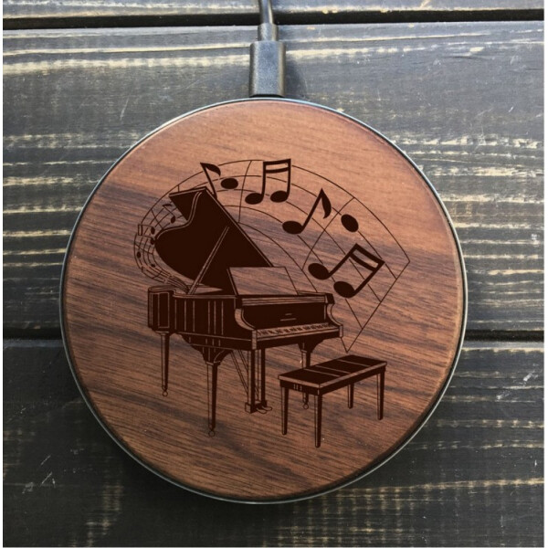 

SkinWood Black Fast Charge Piano