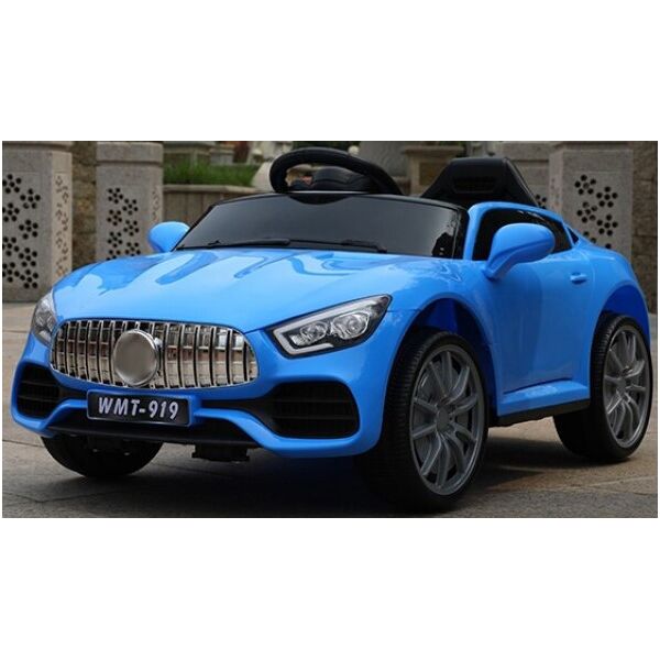 

Электромобиль Car4Kids T-7652 Голубой на радиоуправлении с МР3 и ручкой для переноски + 1 мотор на 18 Вт