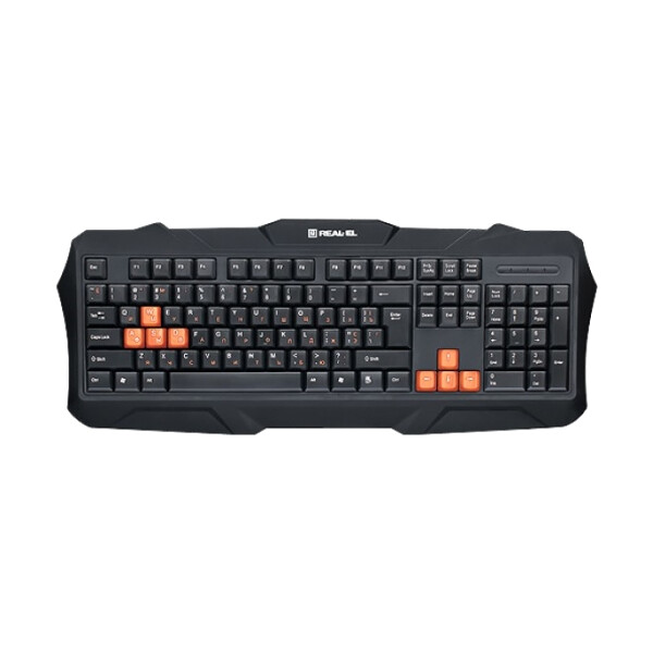 

REAL-EL Gaming 8400 Black