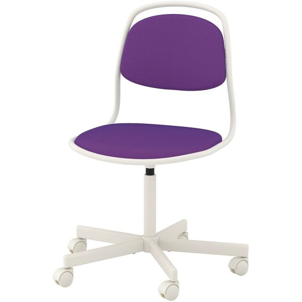 

Детский стул IKEA ORFJALL / SPORREN белый, Vissle фиолетовый (693.030.66)