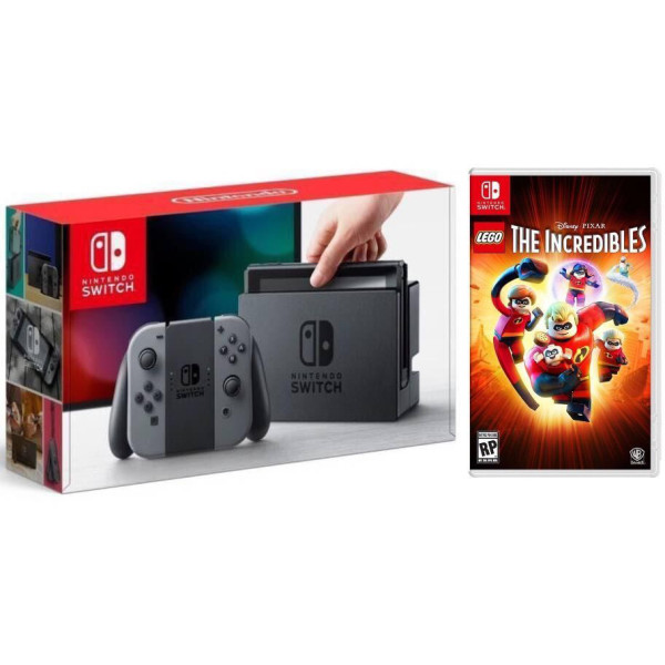 

Nintendo Switch Gray + LEGO The Incredibles