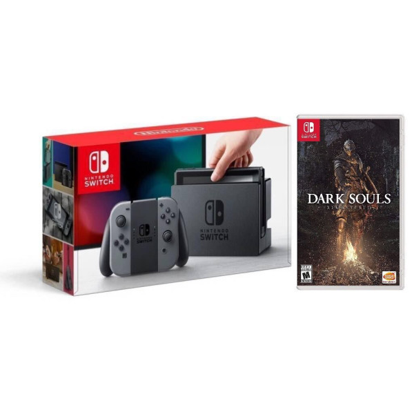 

Nintendo Switch Gray + Dark Souls Remastered