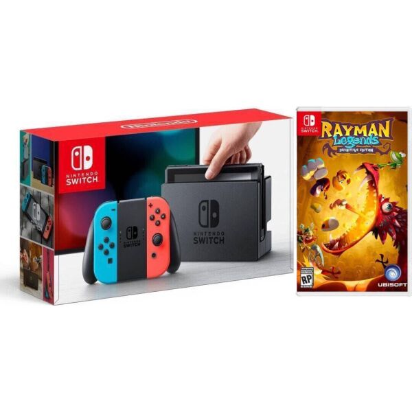 

Nintendo Switch Neon blue/red + Rayman Legends: Definitive