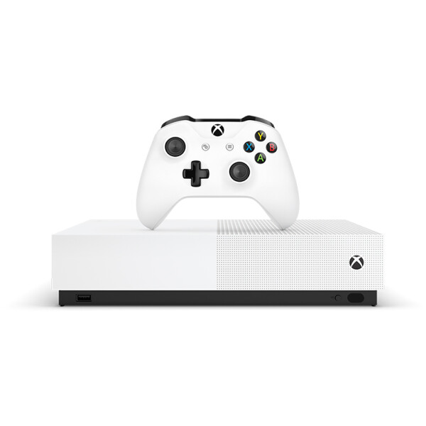 

Microsoft Xbox One S 1Tb White All-Digital Edition