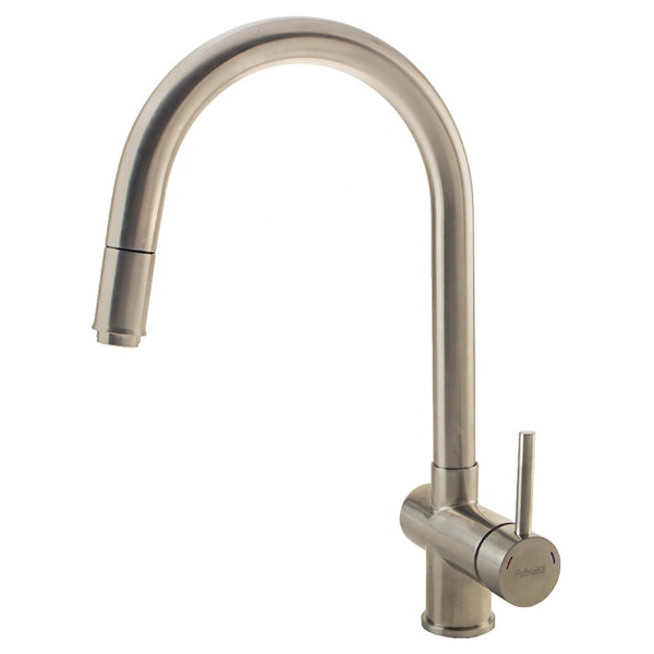 

Смеситель кухонный Fabiano FKM 47P S/Steel Inox нержавеющая сталь