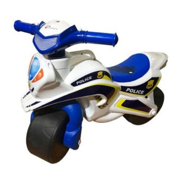 

Байк-беговел Doloni Toys Полиция Белый (0138/510)