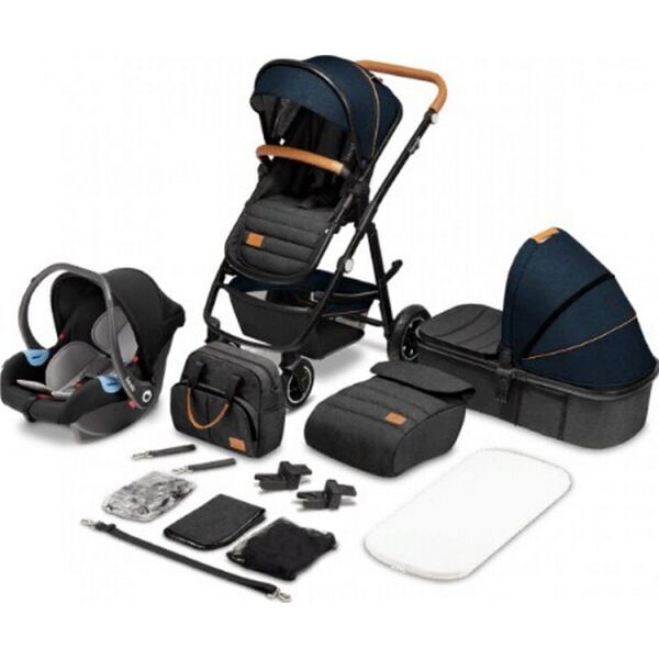 

Универсальная коляска 3 в 1 Lionelo AMBER BLUE NAVY