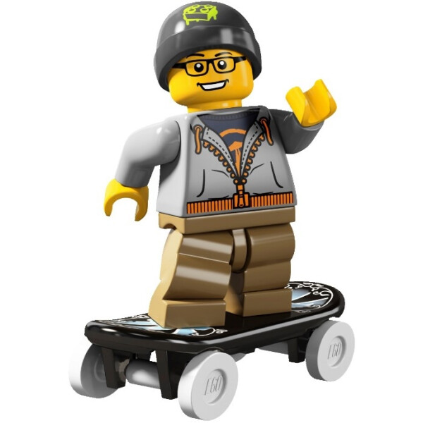 

LEGO Minifigures Скейтбордист (8804-9)