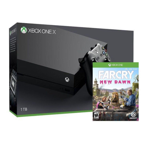 

Xbox One X 1TB Black + Far Cry New Dawn