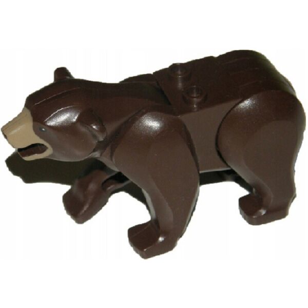 

LEGO City Bear - Dark Tan Muzzle (98295c01pb02-used)