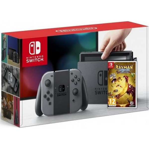 

Nintendo Switch Gray + Игра Rayman Legends: Definitive Edition
