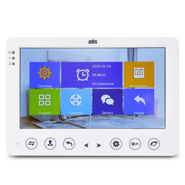 

Видеодомофон ATIS AD-720HD White