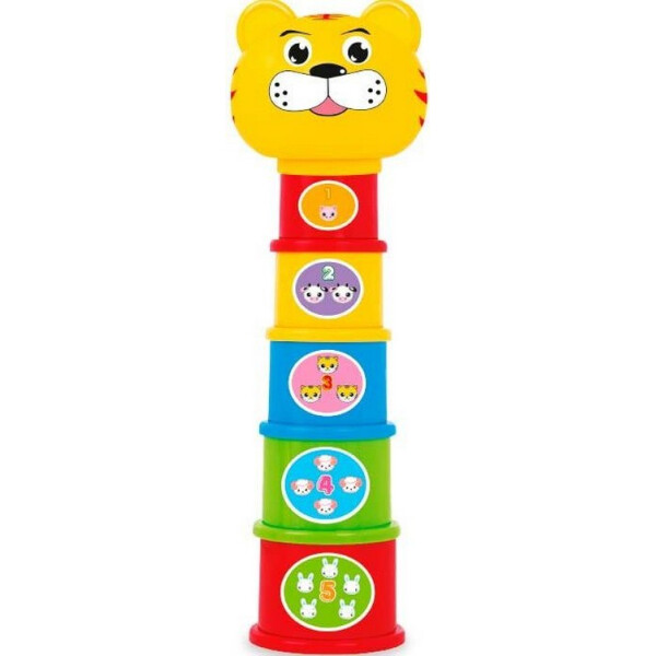 

Развивающая игрушка BeBeLino Пирамидка Веселый зоопарк (57022)