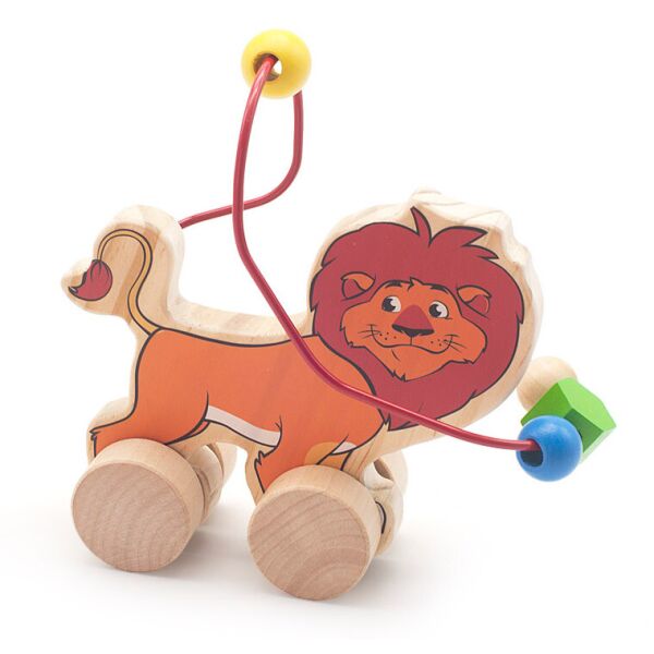 

Головоломка/Каталка Мир деревянных игрушек Лев (Д359)