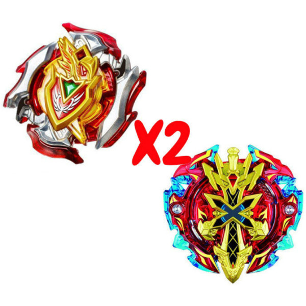 

Набор волчков BEYBLADE (Бейблейд) Achilles B-105 (Ахиллес) VS Xeno Xcalibur B-48 (Ксено Экскалибур) с пускателями