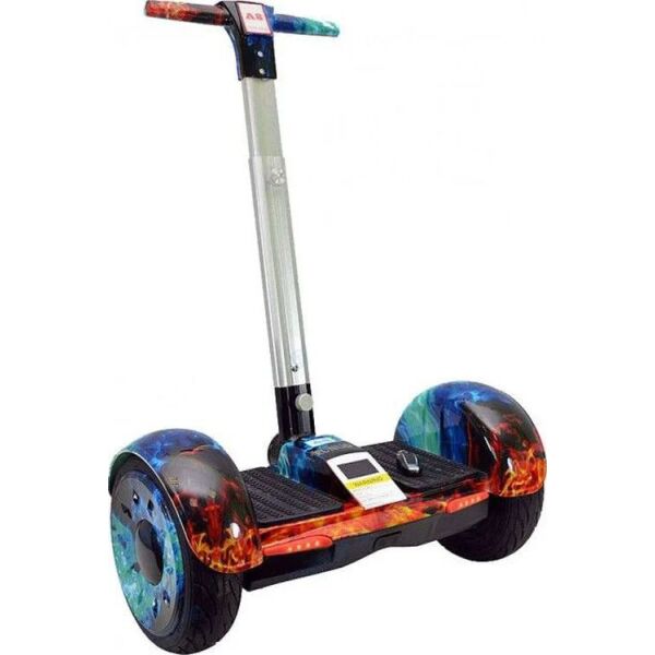 

Гироскутер Smart Balance Wheel A8 с ручкой колеса 10.5 огонь и лед