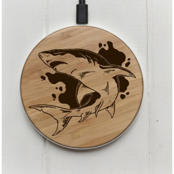 

SkinWood White Fast Charge shark