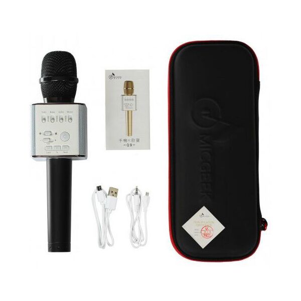 

Караоке микрофон MicGeek Q9 Оригинал Черный