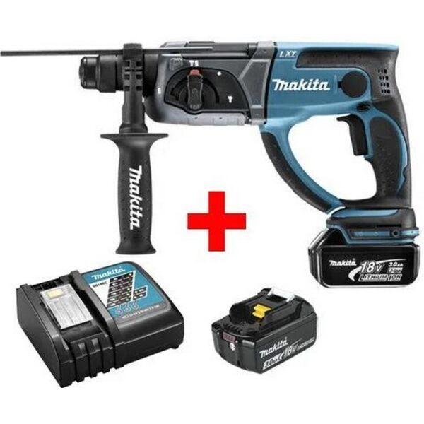

Аккумуляторный перфоратор Makita DHR202RX4 + 2 АКБ + ЗУ