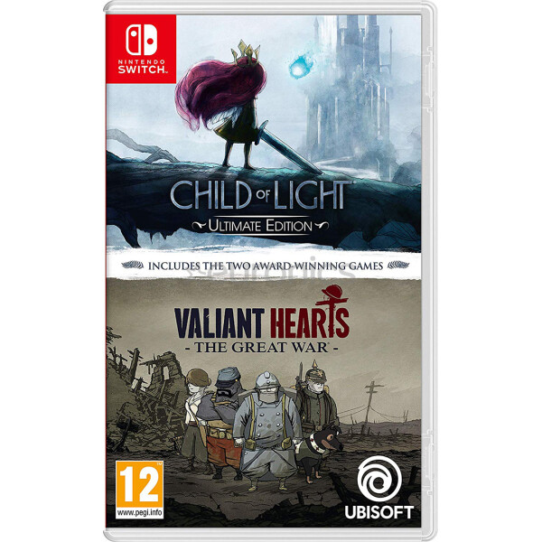 

Диск с игрой для Nintendo Switch Child of Light Ultimate Edition and Valiant Hearts