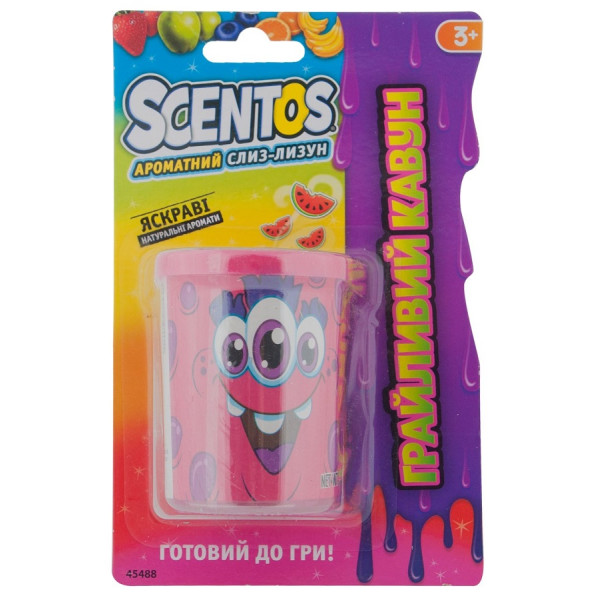 

Ароматная слизь-лизун Scentos Игривый арбуз (45488)