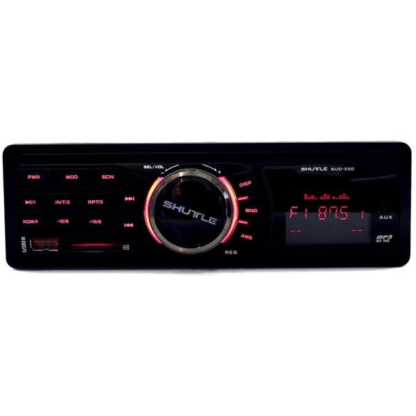 

Автомагнитола Shuttle SUD-350 Black/Red