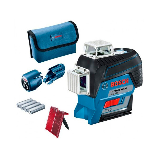 

Линейный лазерный нивелир Bosch Professional GLL 3-80 C