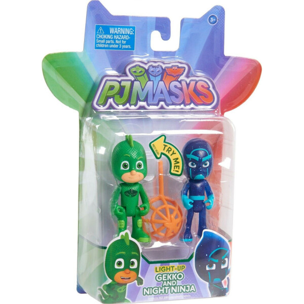 

Игровой набор PJ Masks Перо Гекко светящийся и Ночной Ниндзя (24888)