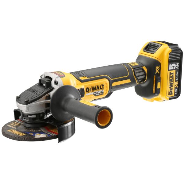 

Шлифмашина угловая - болгарка аккумуляторная бесщёточная DeWALT DCG405P2