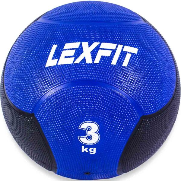 

Медбол USA Style LEXFIT синий 3кг, LMB-8002-3