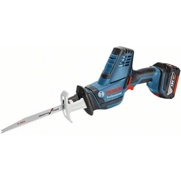 

Пила аккумуляторная Bosch GSA 18V-LI, 1х4.0 A*г, ЗП (0.615.990.M3Y)