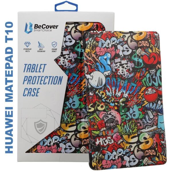 

BeCover Smart Case для Huawei MatePad T10 Graffiti (705930)