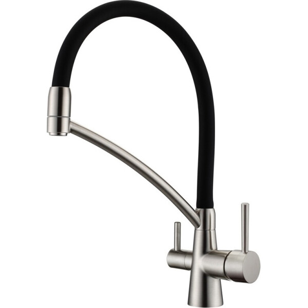 

Смеситель кухонный Fabiano FKM 31.10 Inox Black